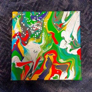 Trippy Marble Painting 🌀